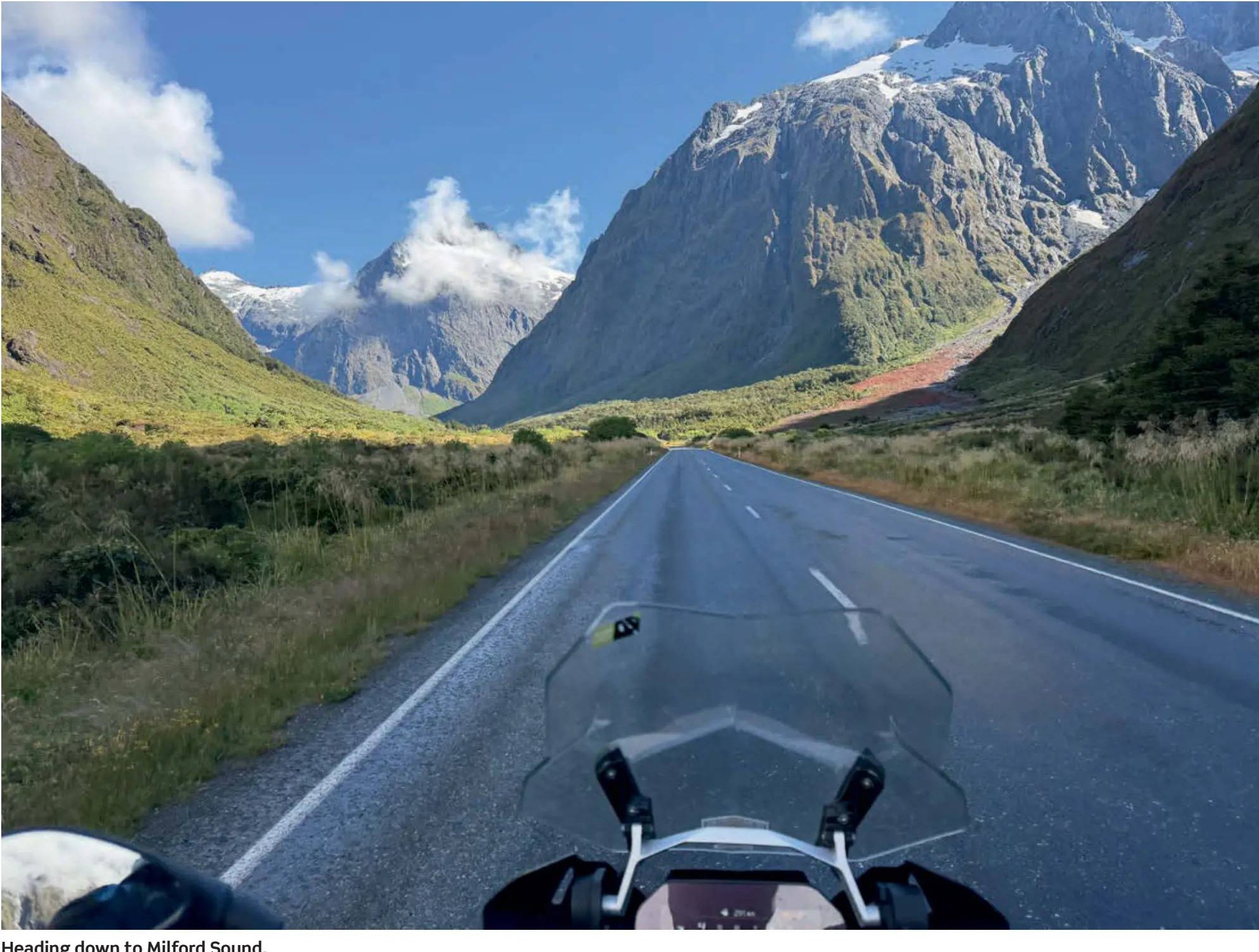 Heading down to Milford Sound